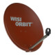 Wisi Offset-Antenne 60cm, rotbraun OA36I-1