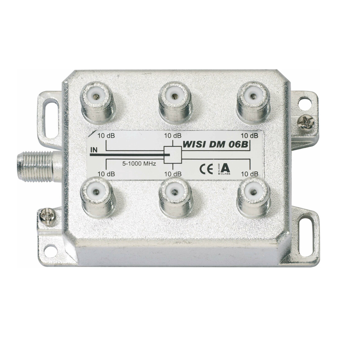 Wisi Répartiteur 6 voies 5-1000 MHz, 10 dB DM06B