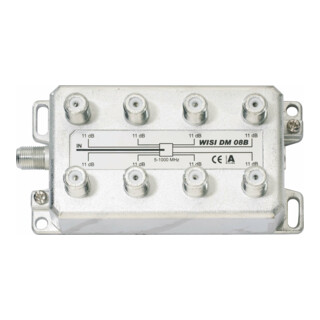 Wisi Répartiteur 8 voies 5-1000 MHz, 11 dB DM08B
