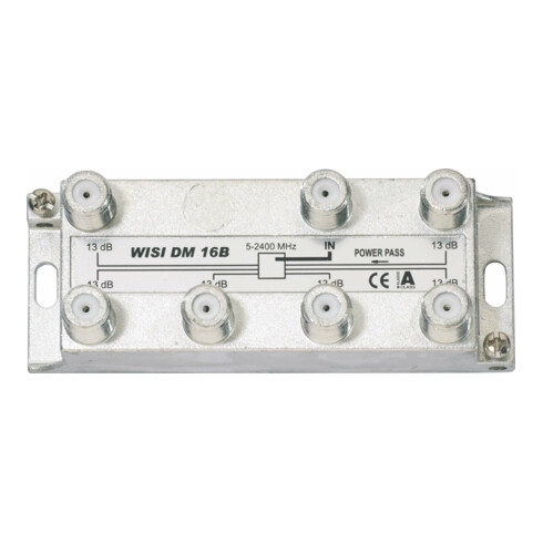 Wisi Verteiler 6f. 5-2400MHz, 13dB DM16B