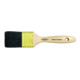 wistoba Flachpinsel Premium schwarze Borsten Messing--1