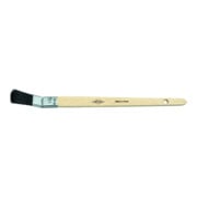 Wistoba Pinceau plat courbé professionnel, poils noirs 15 mm-1