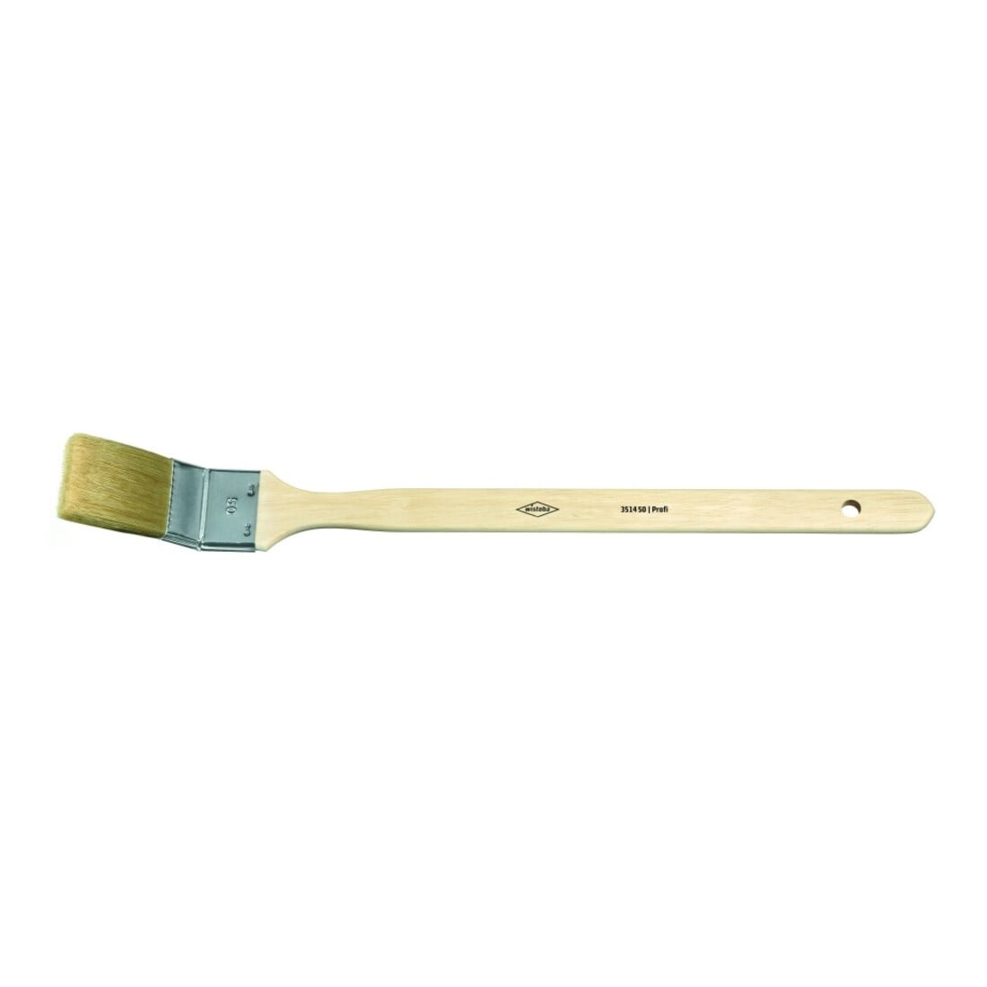 Wistoba Pinceau radiateur Profi poils clairs 35 mm