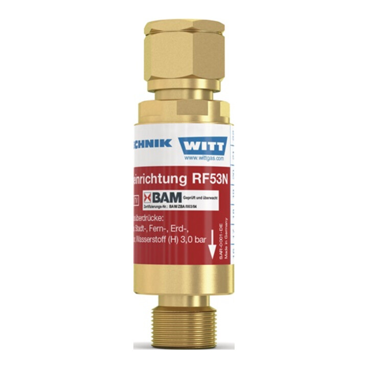 Witt Sicherheitseinrichtung TYP RF 53 N G 3/8Zoll LH Brenngas