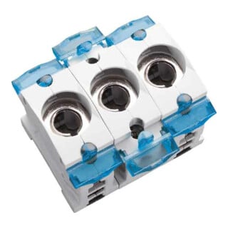 Wöhner D0 Einbau-Sicherungssockel E14 16A 400V 3pol. 31302