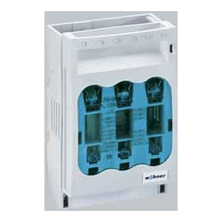 Wöhner NH000 Sicherungs-Lasttrennschalter 125A Rahmenkl. 50qmm