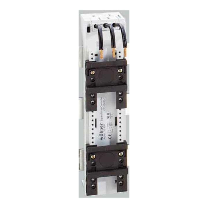 Wöhner Sammelschienenadapter m.2 Tragschiene, 25A 32400
