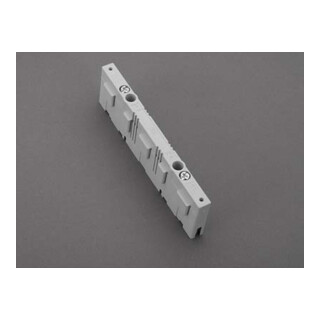 Wöhner Sammelschienenträger 3P+N+PE mit Endstück 01272