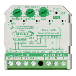 Wöhner Tunable White Steuergerät TWS U1 DALI 230V AC