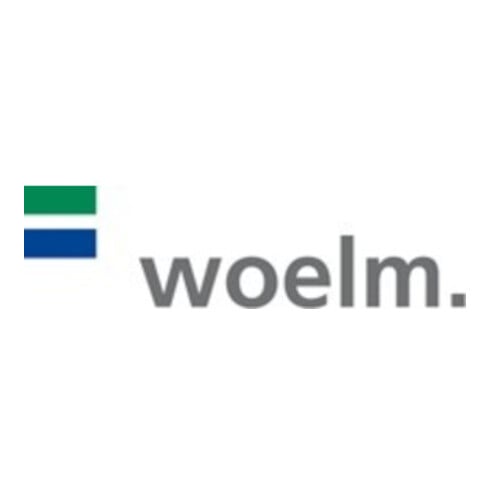 Woelm Laufschiene 60 Wandmontage 2100 mm EV1 eloxiert