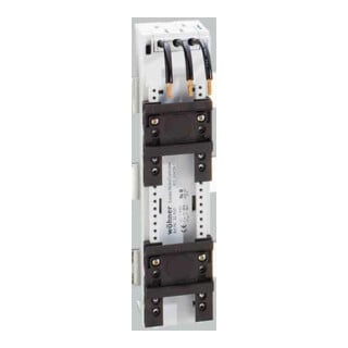 Wöhner Adaptateur de barres omnibus avec 2 rails de support, 25A 32400