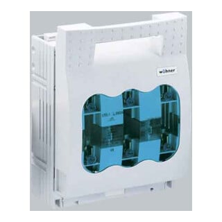 Wöhner Interrupteur sectionneur de charge NH2 400A vis M10 33202
