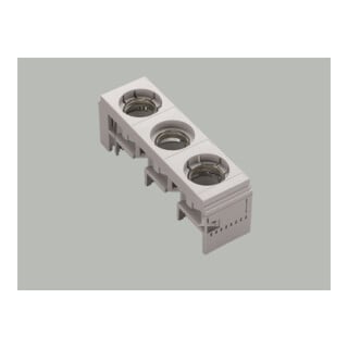 Wöhner Support de fusible 31951 63A 500V 3 pôles plastique DIII