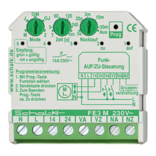 Wöhner Système de commutation radio FE3 avec 230 V CA