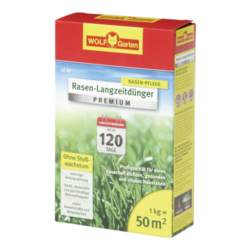 WOLF-Garten Rasen-Langzeitdünger Premium
