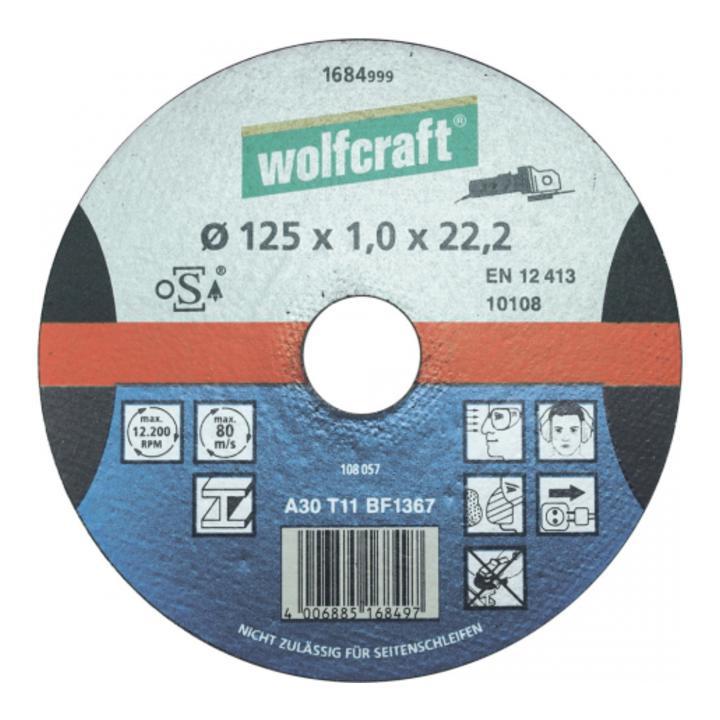wolfcraft 1 Trennscheibe Alu 1,5 x 22,2mm