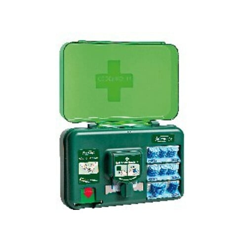 Wound Care Dispenser blue Erste Hilfe Spender CEDERROTH