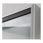WSM Schiebetürschaukasten 18xDIN A4 B1350xH1050xT30mm ESG-Glastür Ecken abgerundet-4