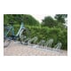 WSM Support vélo avec 5 emplacements roues, 90 degrés, galvanisé à chaud, démonté-1