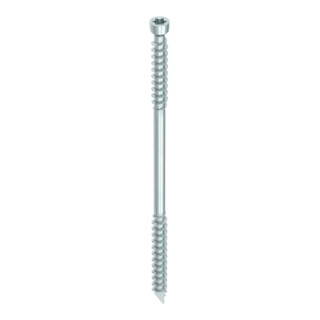 HECO Tête de vis cylindrique WT-T, T-Drive, filetage UK, zingué bleu, A3K