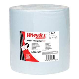 WypAll L10 Papier essuie-surface, 1 rouleau bleu x 1 000 feuilles