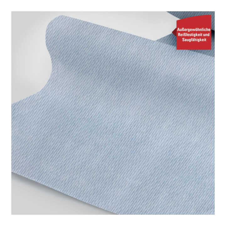 WypAll L10 Reinigungstücher für Oberflächen, 1 Blaue Rolle x 1.000 Papier-Wischtücher