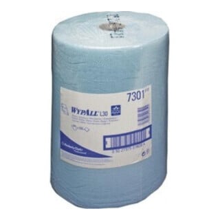 WypAll L20 Papier de nettoyage et d'entretien, 1 rouleau bleu x 500 feuilles