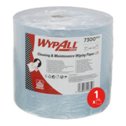 WypAll L20 Wischtücher Putztücher für Instandhaltungsarbeiten, Jumborolle x 500 Reinigungstücher, 2-lagig, blau