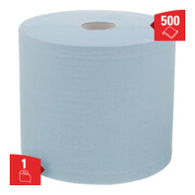 WypAll L20 Wischtücher Putztücher für Instandhaltungsarbeiten, Jumborolle x 500 Reinigungstücher, 2-lagig, blau-2
