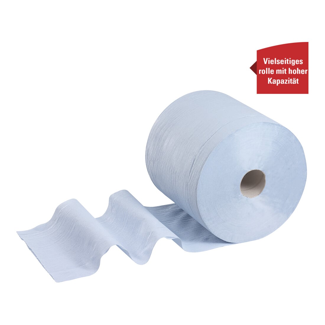 WypAll L20 Wischtücher Putztücher für Instandhaltungsarbeiten, Jumborolle x 500 Reinigungstücher, 2-lagig, blau