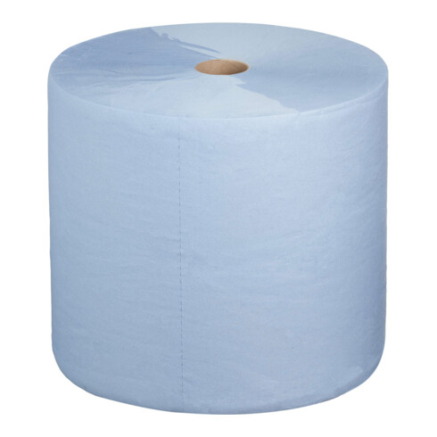 WypAll L30 blaue Reinigungstücher für Reinigung + Wartung, 1 blaue Rolle x 1.000 blaue, 3-lagige Reinigungstücher