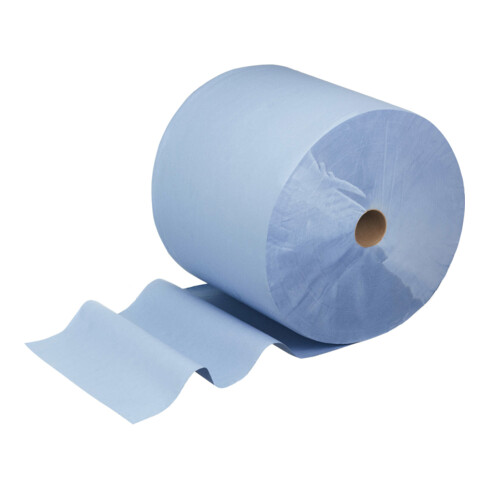 WypAll L30 blaue Reinigungstücher für Reinigung + Wartung, 1 blaue Rolle x 1.000 blaue, 3-lagige Reinigungstücher