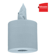 WypAll Papierwischtücher für Lebensmittel & Hygiene, 6 Rollen x 630 Wischtücher, 1-lagig, blau-4