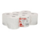 WypAll Papierwischtücher für Lebensmittel & Hygiene, 6 Rollen x 630 Wischtücher, 1-lagig, weiß