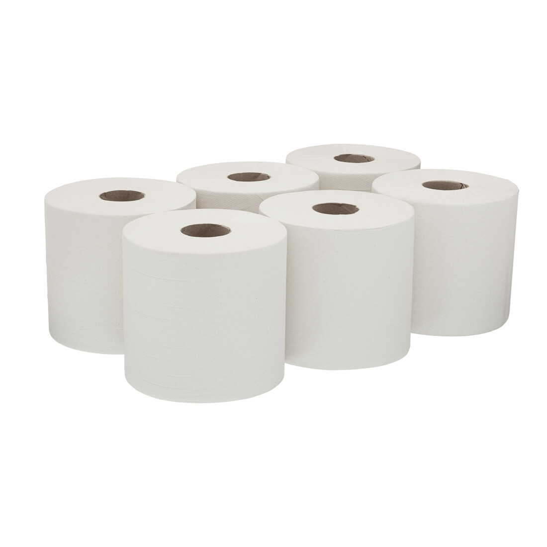 WypAll Papierwischtücher für Lebensmittel & Hygiene, 6 Rollen x 630 Wischtücher, 1-lagig, weiß