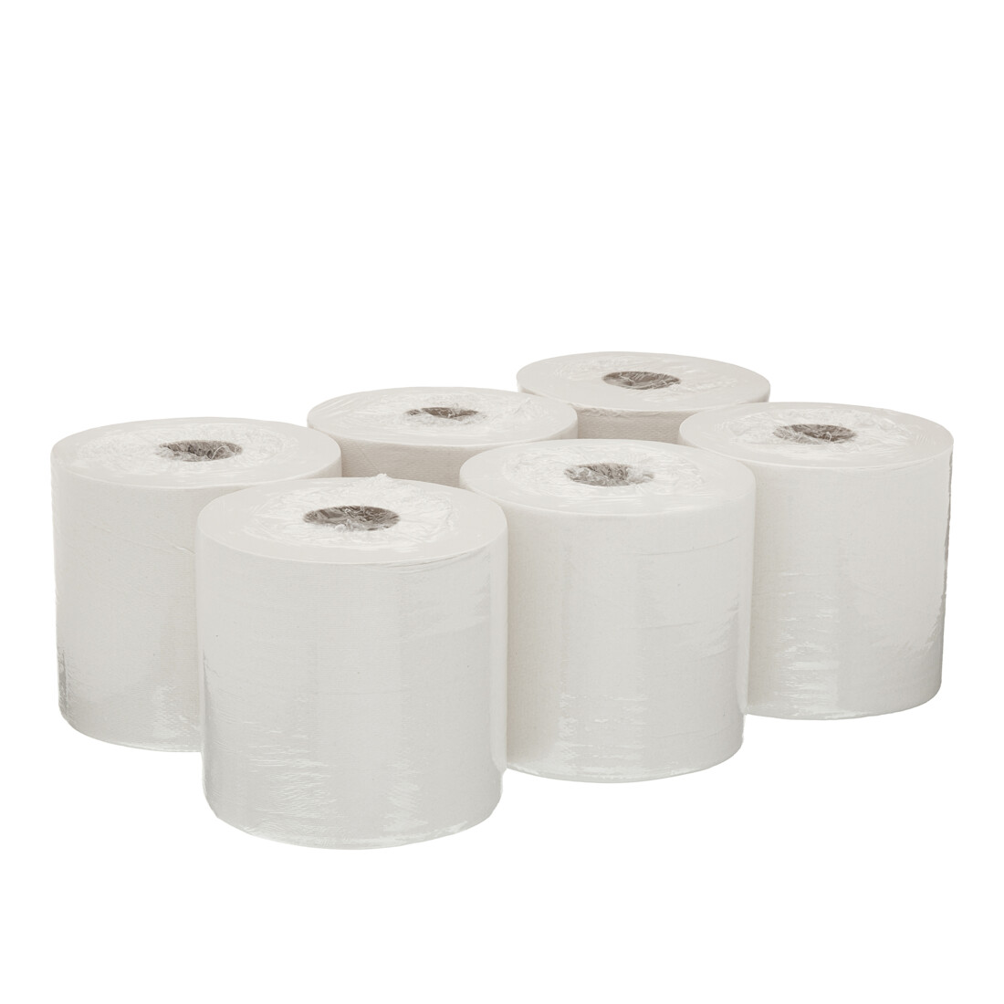 WypAll Papierwischtücher für Lebensmittel & Hygiene, 6 Rollen x 630 Wischtücher, 1-lagig, weiß