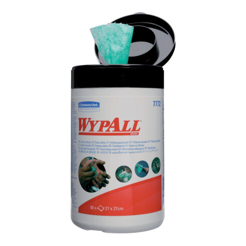 WYPALL Reinigungstücher 27x27cm Box a 50 Tücher
