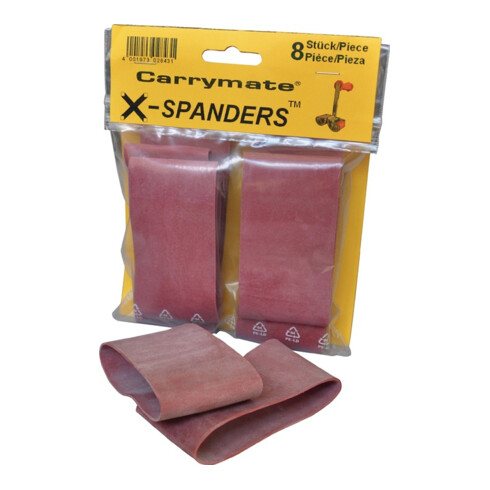 X-Spander Caoutchouc de rechange 8 un. X-SPANDER