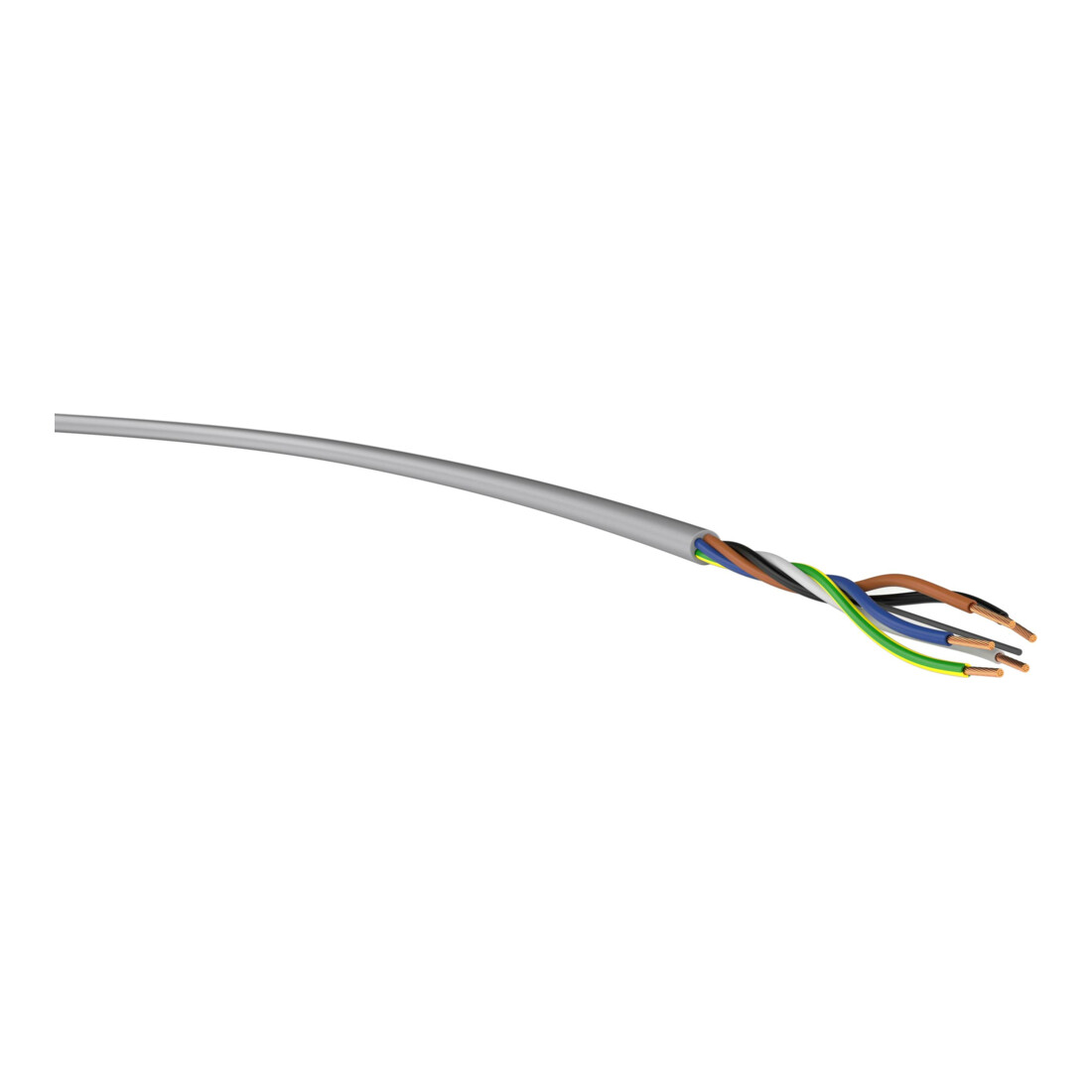 YSLY-JB Câble de commande 5x 0,75 mm² Ri.100