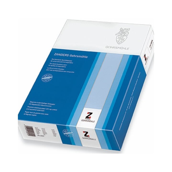 Zanders Briefpapier Gohrsmühle 88020104 DIN A4 weiß 500 Bl./Pack.