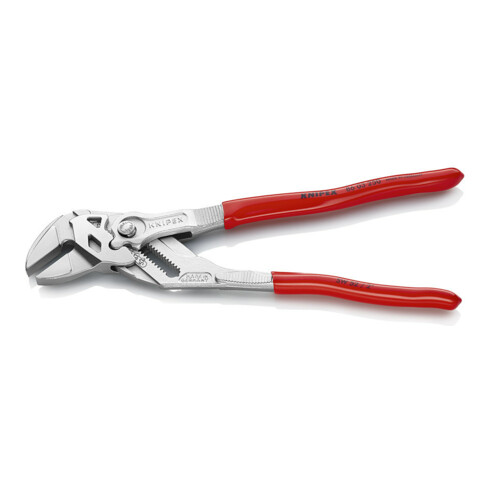 Zangenschlüssel DIN ISO 5743 L250mm Spann-W.46mm vernickelt m.Ku.-Überzug Knipex