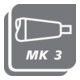 Zapfensenker-Halter Kombi Schaft MK3 Gr. 2 GFS-4