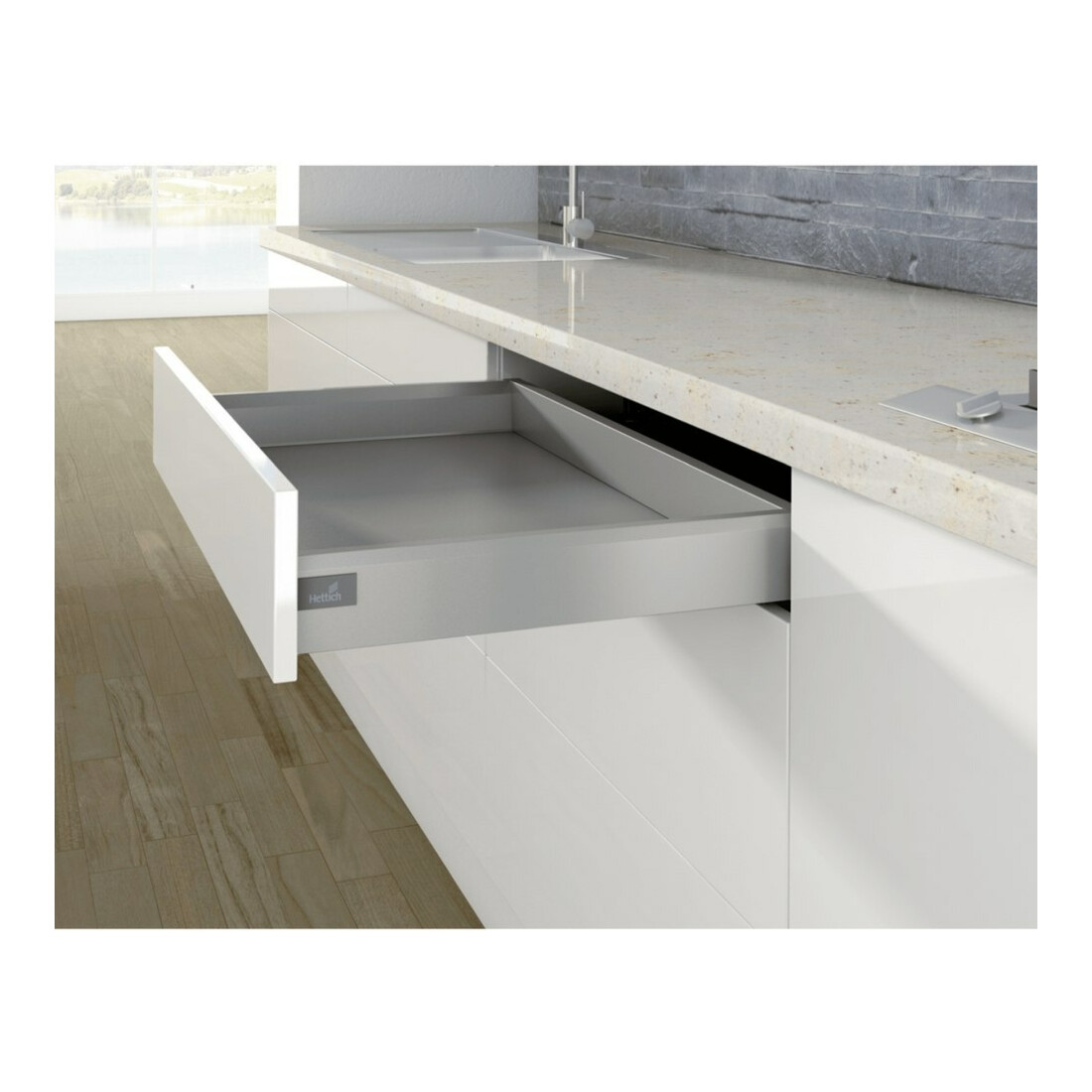 Zargen-Set ArciTech L.400mm H.94mm STA HETTICH