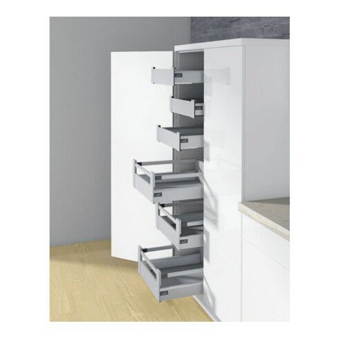 Zargen-Set ArciTech L.650mm H.126mm STA HETTICH