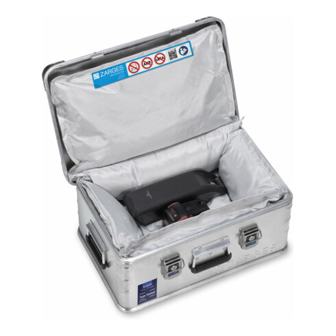 Zarges Akku Storage Box; NM: 450x300x150mm