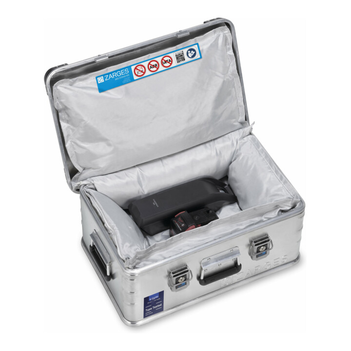Zarges Akku Storage Box; NM: 450x300x150mm