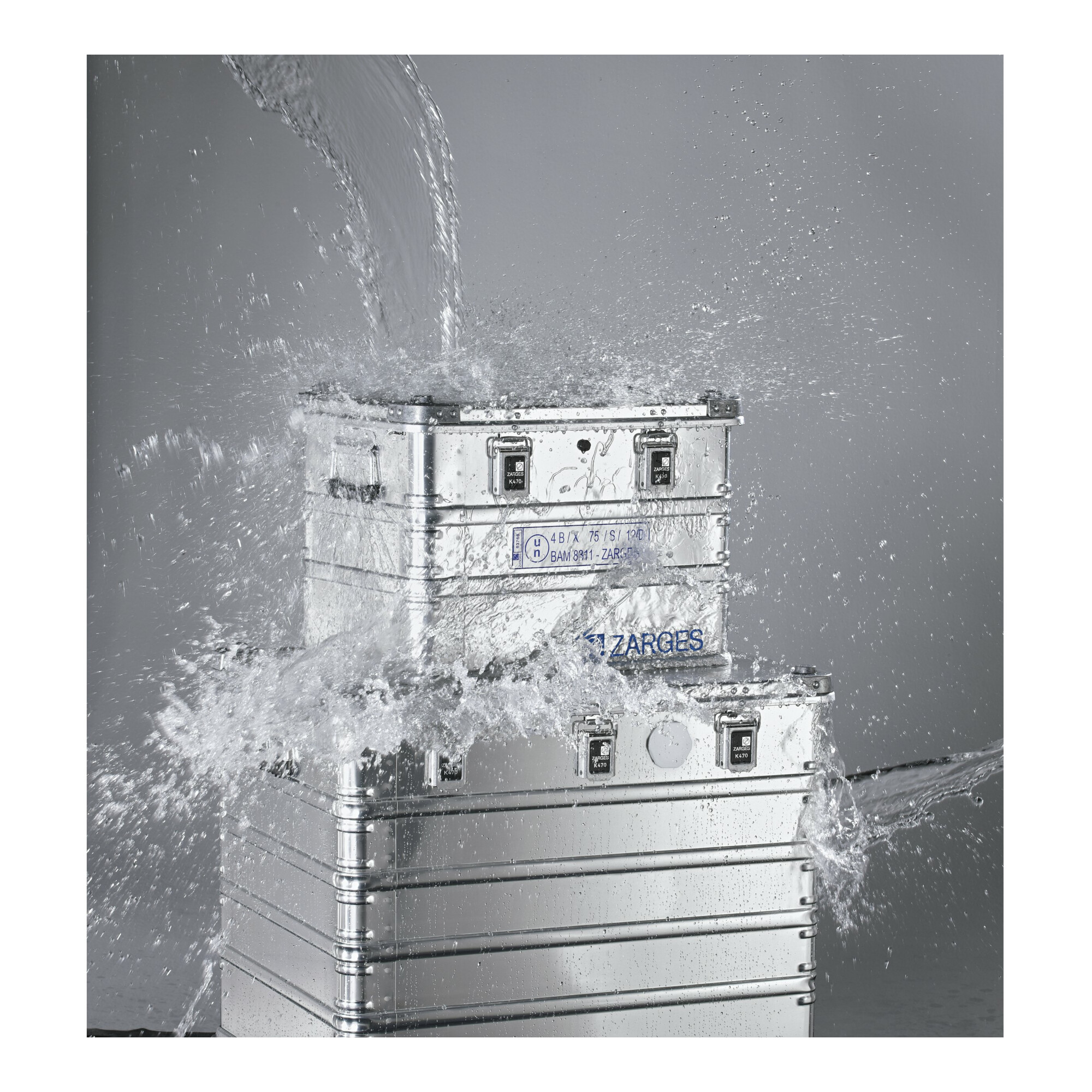 ZARGES Alu-Kiste K470 IP65 750x550x380mm