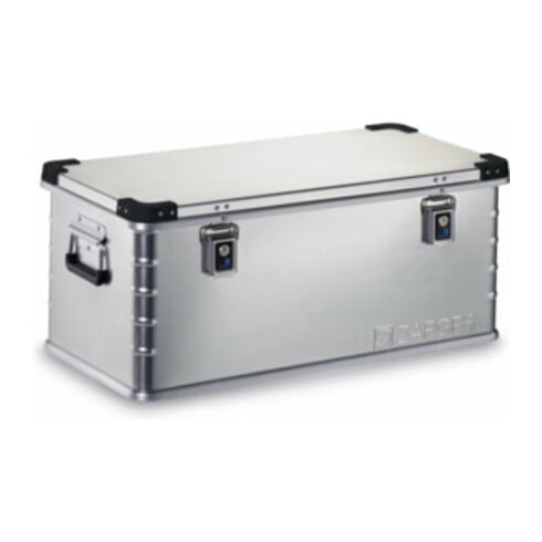 ZARGES Aluminiumbox Midi 81l 800x400x300mm m.Dichtung Federfallgriff