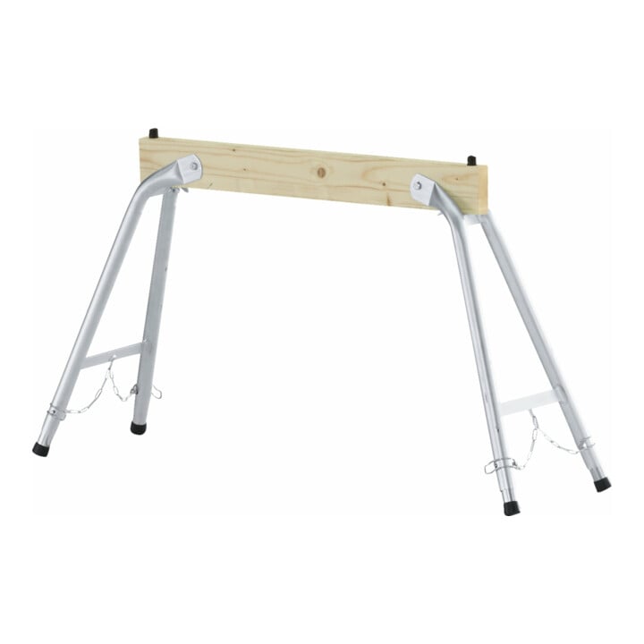 Set ZARGES GmbH Arbeitsbock H.max.900mm Holz/Stahlrohr höhenv.ZARGES
