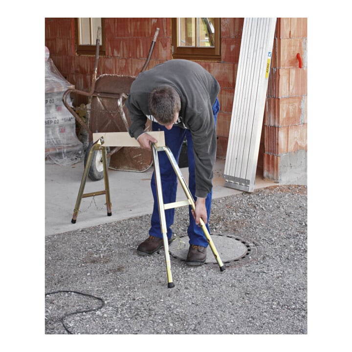 ZARGES Arbeitsbock klappbar H.600-900mmm Verstellraster 100mm B.800mm 6kg